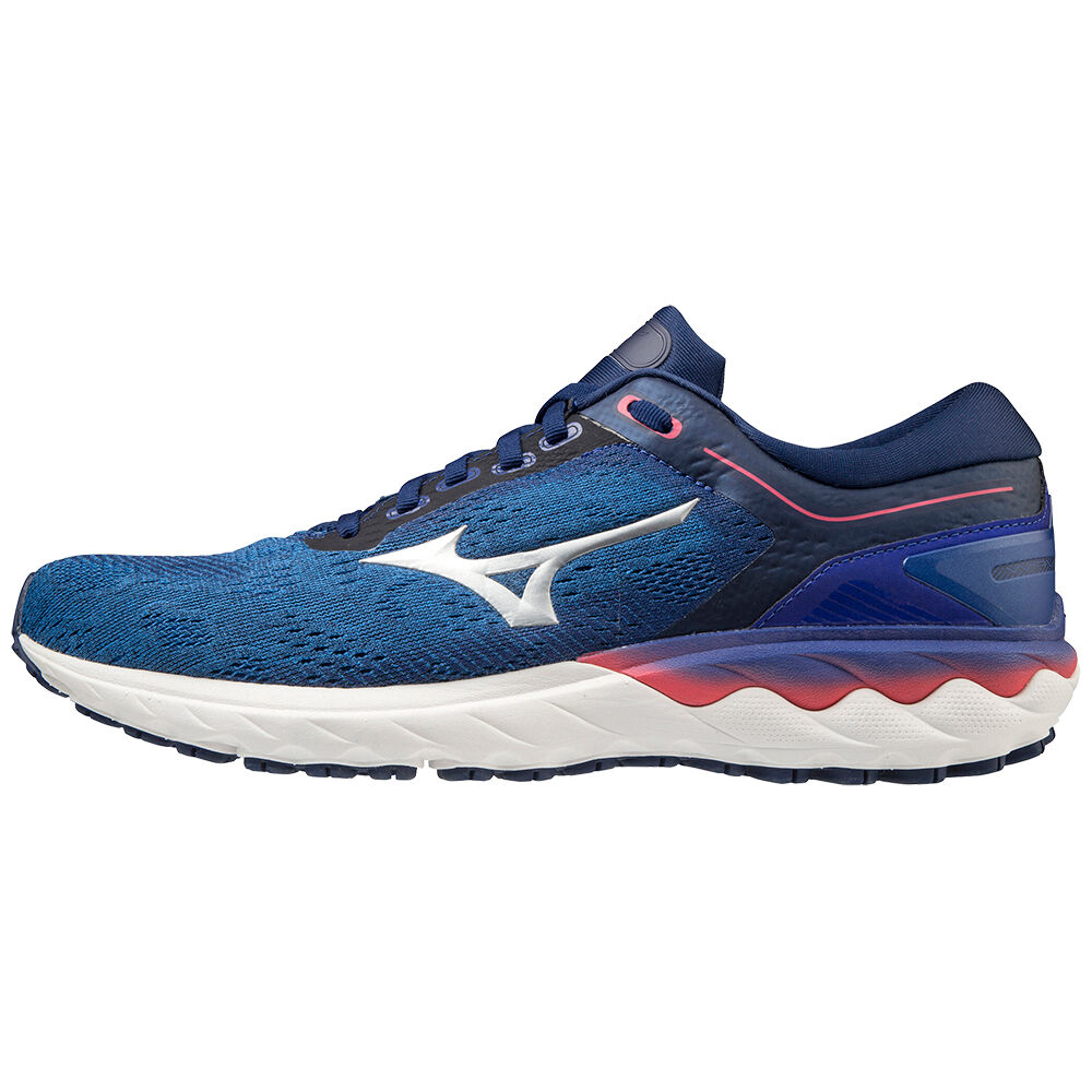 Zapatillas Running Mizuno Wave Skyrise Hombre Azules/Rosas Comprar VXLP-13645